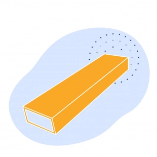 Оцинкованная прямоугольная труба 40х20х3.5 мм ст10 ГОСТ 8645-68