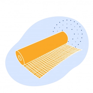 Стальная штукатурная сетка 5х2 мм Ст20 ГОСТ 3826-82