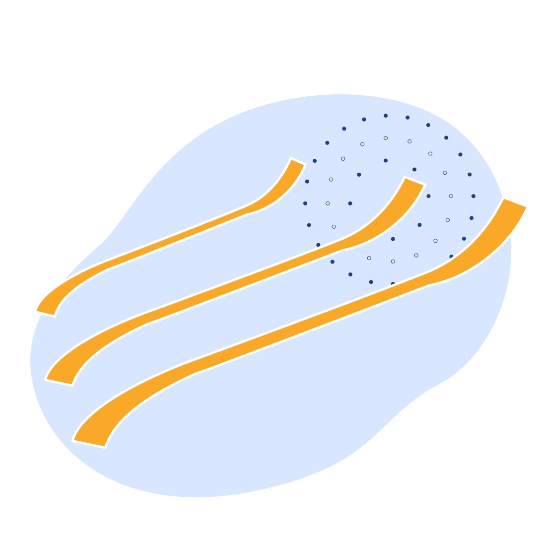 Шпатель металлический с изогнутыми концами 180х11 мм