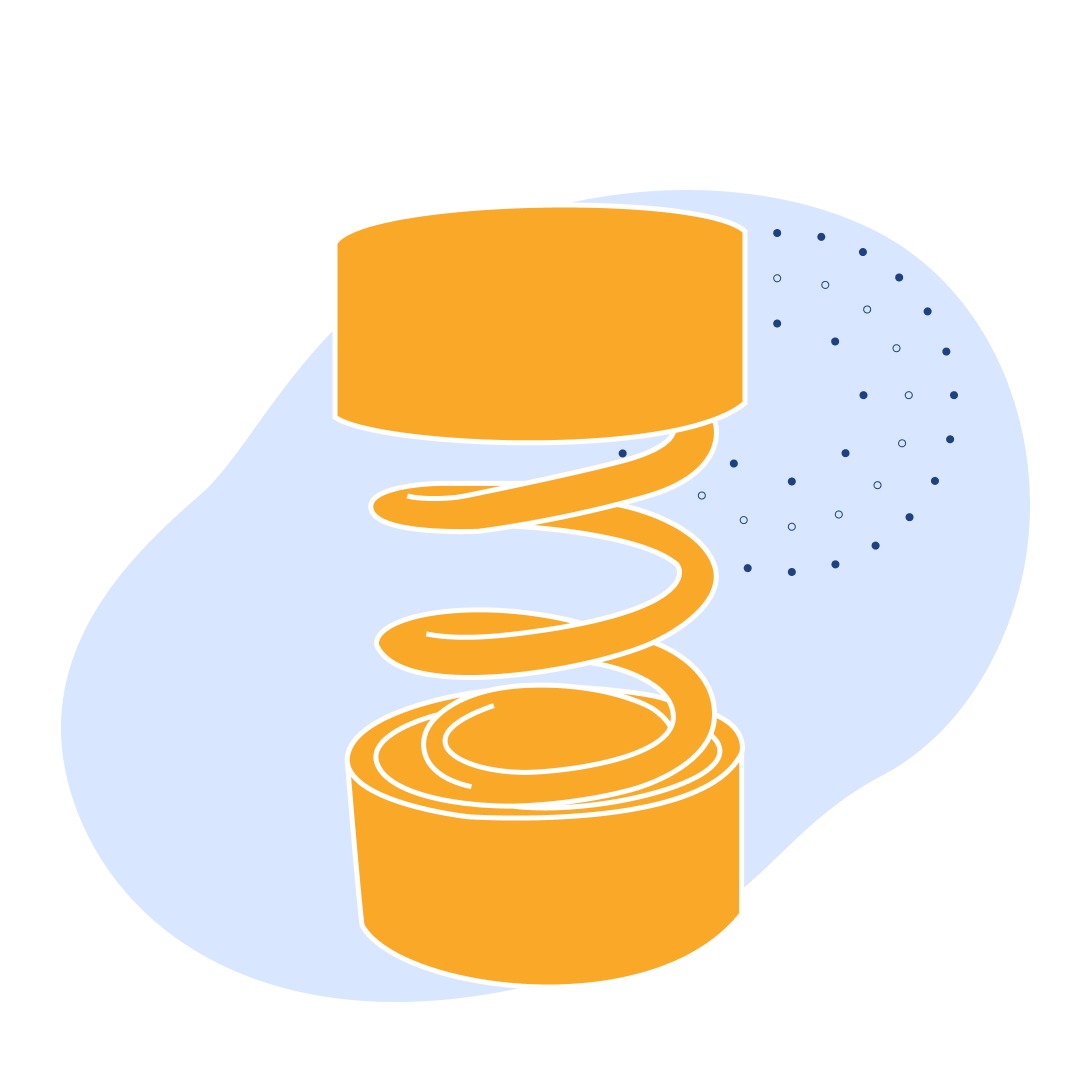 Виброизолятор 0.5 Кн 0.8 кН 50 кН/м