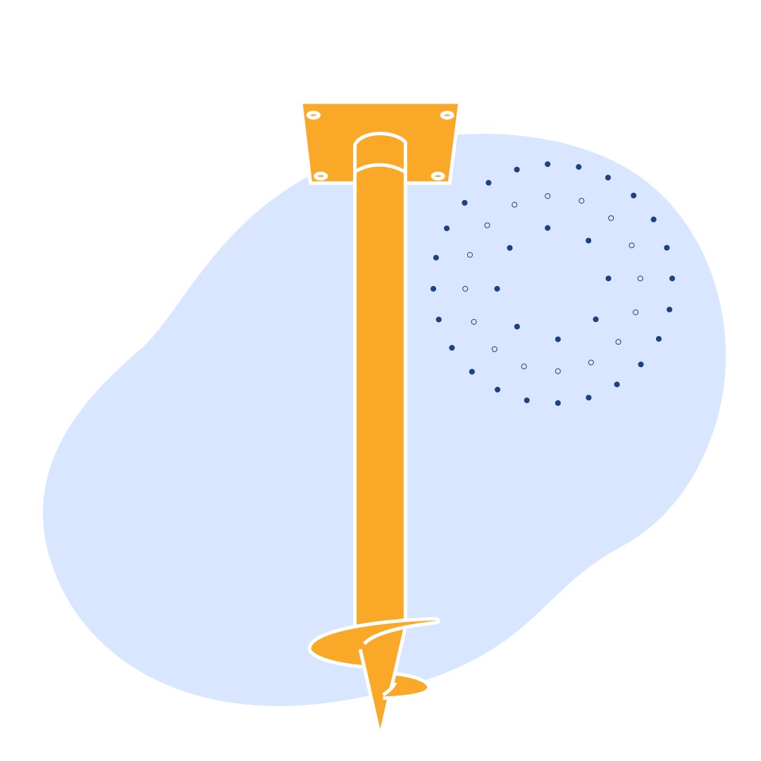 Винтовая свая СВК ГОСТ Р 59106-2020