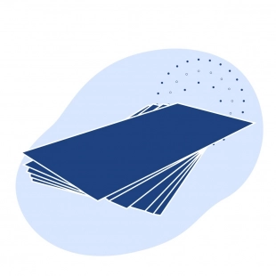 Полистирол листовой ударопрочный 8x2000x3000 мм черный