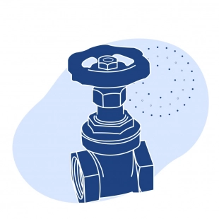 Задвижка нержавеющая фланцевая Ду 150 мм Ру 16 кгс/см2